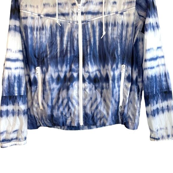 American Eagle Tie Dye Windbreaker Rain Jacket - Picture 4 of 9